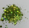Chunky Glitter Light Green, Erfello Candle Co