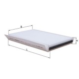 Filtru aer habitaclu DAF 75 Cf, Cf, Cf 65, Cf 75, Cf 85; Ginaf X-Series Motor 2219 L, 2220 L, 2221 L, 2222 L, 2223 L, 2225 L, 3232 S, 3233 S, 3238,