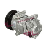 Compresor aer conditionat Renault Megane 3 (Z), 2008-2016, motorizare 1.5 dci, 62/66/77/81kw, diesel; 1.6, 74/81kw, benzina, rola curea 125 mm, 6 can