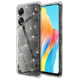Husa sclipici Oppo A78 4G Techsuit SparkleSkin, transparenta