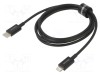 Cablu Apple Lightning la USB C 1m 20W negru BASEUS