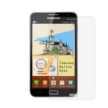 Samsung Galaxy Note Protector Gold Plus Beschermfolie foto