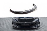 Spoiler Maxton Design versiunea 2 potrivit pentru bara frontala M a BMW Seria 5 G60 dupa 2023, lac negru