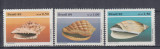 BRAZILIA 1989 FAUNA MARINA MOLUSTE SERIE MNH