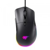 Mouse Gaming Wired USB HAVIT MS954, 800DPI - 12000DPI, 1.6m, Negru, Universal