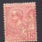 Monaco 1891 Albert I 15C carmine Mi.15 MH AM.296