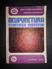 I. F. DUMITRESCU, D. CONSTANTINESCU - ACUPUNCTURA STIINTIFICA MODERNA foto