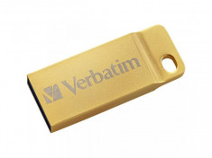 Verbatim Metal Executive USB 3.0 Drive Gold 64GB foto