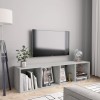 VidaXL Bibliotecă/Comodă TV, gri beton, 143x30x36 cm 800265