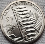 1 Dollar 2024 USA, Indian Citizenship Act of 1924, Sacagawea, unc, litera D/P, America de Nord