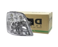 Far KIA PICANTO (SA), 01.2004-02.2008, partea Dreapta, DEPO, tip bec H4+PY21W+W5W; manual; halogen