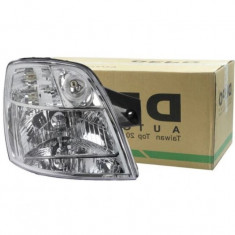 Far KIA PICANTO (SA), 01.2004-02.2008, partea Dreapta, DEPO, tip bec H4+PY21W+W5W; manual; halogen