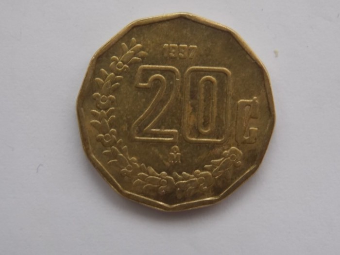 20 CENTAVOS 1997 MEXIC