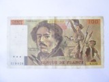 Franța 100 Francs 1986,bancnota din imagini