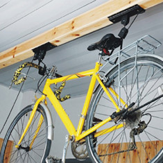 Suport bicicleta cu fixare de tavan, suporta 20kg, Streetwize foto