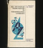 Cumpara ieftin MIC DICȚIONAR &Icirc;NDRUMĂTOR &Icirc;N TERMINOLOGIA LITERARĂ - C. FIERĂSCU, GH. GHIȚĂ