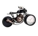 Cumpara ieftin Ceas masa Motocicleta Retro fier multicolor 39,5 x 13 x 23 cm