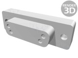 Conector D-Sub mamă 15 pini, drept, THT, UNC 4-40