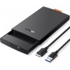 Rack UGREEN CM237 pentru HDD / SSD SATA 2.5inch, USB 3.0, Negru