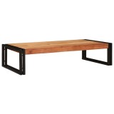 Cumpara ieftin Raft pentru baie 100 x 50 x 23 cm Lemn solid de mango, fier