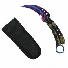 Cutit Briceag Fluture tip Karambit Galaxy Blade foto