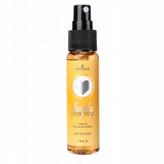 Spray relaxant pentru g&acirc;t - Sensuva Deeply Love You Butter Rum 30 ml