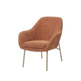 Cumpara ieftin Fotoliu catifea mocha mousse 68 x 72,5 x 80 cm