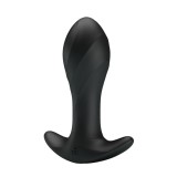 Cumpara ieftin Dop Anal Cu Vibratii Massager, Negru, 10.5 cm, Pretty Love