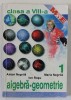 ALGEBRA - GEOMETRIE , MANUAL PENTRU CLASA A - VIII -A de ANTON NEGRILA ...ION ROSU , PARTEA I , 1999