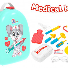 Set medical cu 13 accesorii TechnoK in gentuta tip rucsac