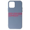 Husa Silicon Carbon Gri pentru Apple iPhone 12, High Copy Premium