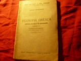 W.Windelband - Filozofia Greaca - Epoca Elenista- Romana- interbelica , 176 pag