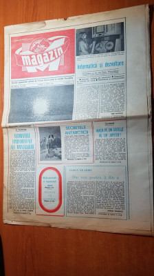 magazin 2 aprilie 1983-sah,articol despre gari kasparov foto