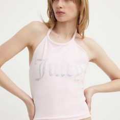 Juicy Couture top femei, culoarea roz, JCWC122002