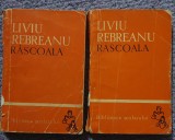 Rascoala, vol I si II, Liviu Rebreanu, Ed Tineretului BT, 1964, 550 pag