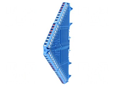 Conector de Șine 1.5mm&amp;sup2; 16 Piste 64 Borne Albastru 5A foto
