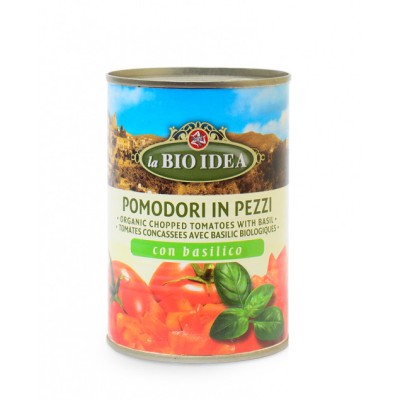 Rosii Bucati cu Busuioc Eco 400gr Idea foto