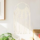 vidaXL Cuier de perete din macrame, 40x80, bumbac 324000