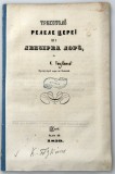 Rosetti Tetcanu Costache Trecutulu relele terei si lecuire loru 1859 Iasi Buciumul Romanu alfabet tranzitie tipografie deputat