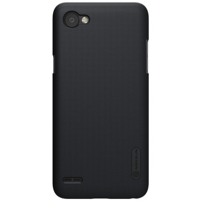 Husa lg leon h324 nillkin frosted shield negru + folie de protectie foto