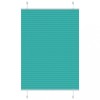 Gossi jaluza plisata verde petrol 90x100cm latime tesatura 89,4 cm