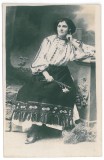 940 - ETHNIC woman, Romania - old postcard, real PHOTO - unused, Necirculata, Fotografie