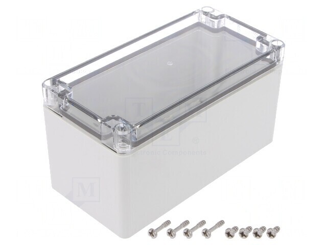 Carcasă universală gri 80x160x85 mm IK08 EURONORD