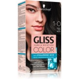 Schwarzkopf Gliss Color Culoare permanenta pentru par culoare 1-0 Deep Black 1 buc