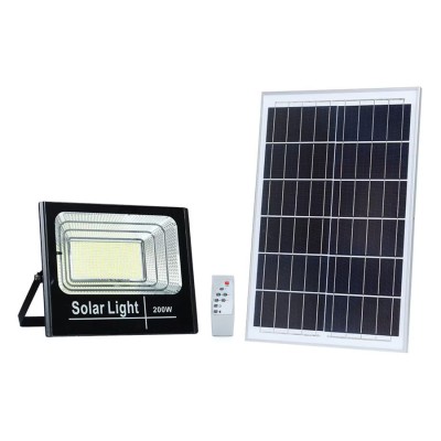 Lampa solara 200W, telecomanda si suport prindere, ZS56011 foto