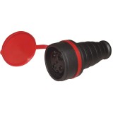 Cumpara ieftin Cupla Tenpo din cauciuc, capac, negru, MUT-61, 380V x 16A