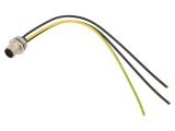 Conector BINDER M12 tată 2 pini 16A 630V IP68 1,38mm&sup2; cod 09 0687 700 03