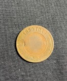 Moneda 1 copeica 1889 Rusia