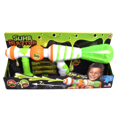 Pistol cu slime, Simba, blaster, cu 12 rezerve slime, distanta jet 7 m foto