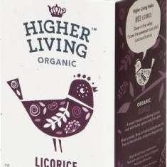 Ceai lemn dulce Bio, 15 plicuri, Higher Living